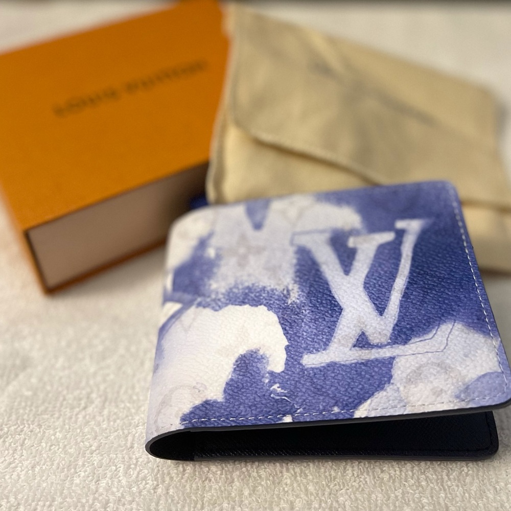 Watercolor Blue Monogram by Virgil Abloh